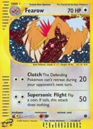 Fearow (11/165) Holofoil [Expedition] - Holo Rare