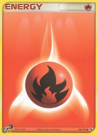 Fire Energy (108/109) [Ruby and Sapphire] - Common