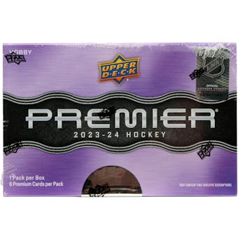 2023-24 Upper Deck Premier Hockey Hobby Box | Eastridge Sports Cards