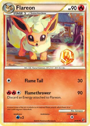 Flareon (026/90) [Undaunted] - Uncommon