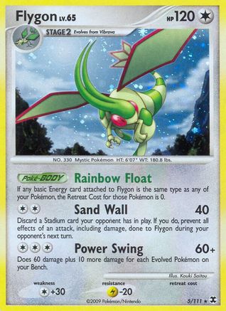 Flygon (5/111) Reverse Holofoil [Rising Rivals] - Holo Rare