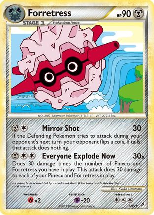 Forretress (5/95) Reverse Holofoil [Call of Legends] - Holo Rare