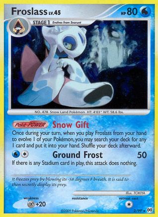 Froslass (002/99) Reverse Holofoil [Arceus] - Holo Rare
