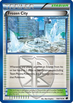 Frozen City (Team Plasma) (100/116) [Plasma Freeze] - Uncommon