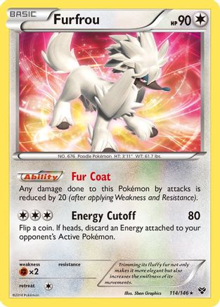 Furfrou (114/146) Holofoil [XY Base Set] - Holo Rare