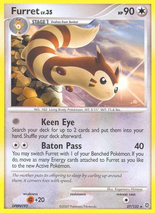 Furret (27/132) [Secret Wonders] - Rare