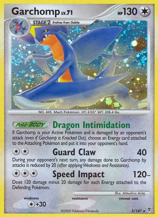 Garchomp (5/147) Holofoil [Supreme Victors] - Holo Rare