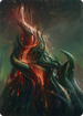 Copperline Gorge // Copperline Gorge (AONE-057) - Phyrexia: All Will Be One Art Series (Borderless) Foil