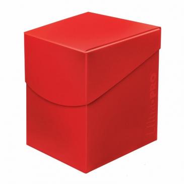 Ultra Pro Eclipse PRO 100+ Deck Box- Apple Red