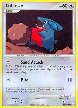 Gible (106/147) [Supreme Victors] - Common