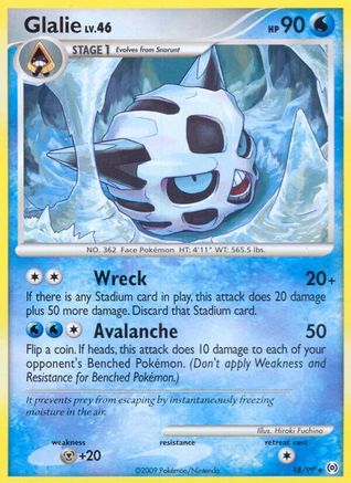 Glalie (18/99) [Arceus] - Rare