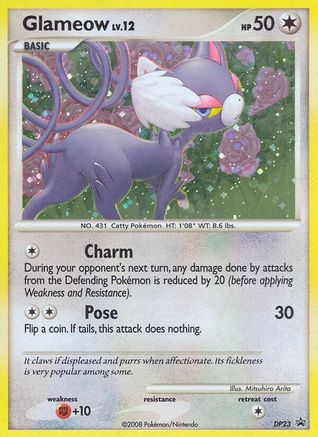 Glameow - DP23 (DP23/56) Holofoil [Diamond and Pearl Promos] - Promo