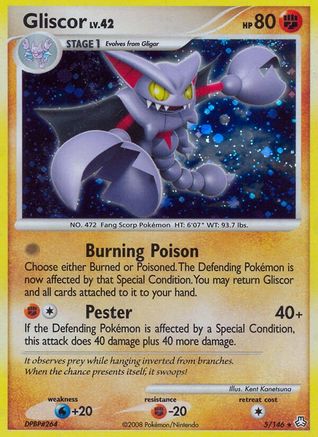 Gliscor (5/146) Reverse Holofoil [Legends Awakened] - Holo Rare