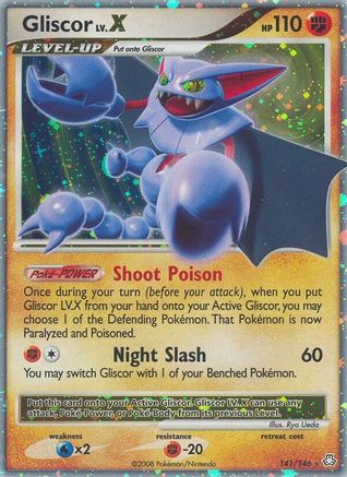 Gliscor LV.X (141/146) Holofoil [Legends Awakened] - Ultra Rare