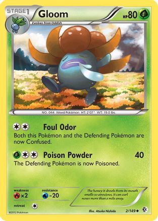 Gloom (2/149) Reverse Holofoil [Boundaries Crossed] - Uncommon