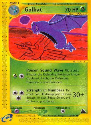 Golbat (60/144) [Skyridge] - Common