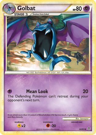 Golbat (30/95) Reverse Holofoil [Unleashed] - Uncommon