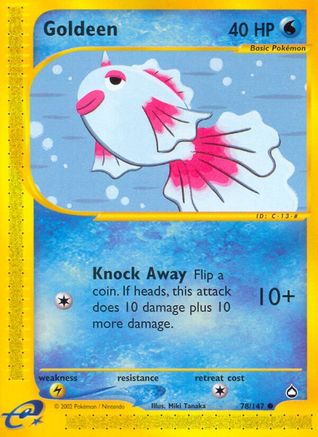 Goldeen (078/147) Reverse Holofoil [Aquapolis] - Common