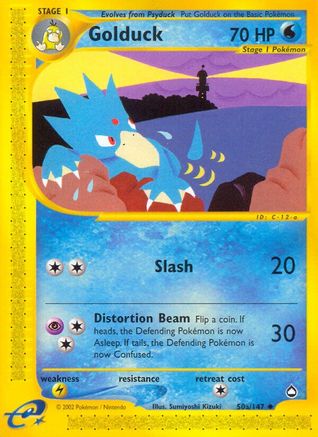 Golduck (50a) (50/147) Reverse Holofoil [Aquapolis] - Uncommon