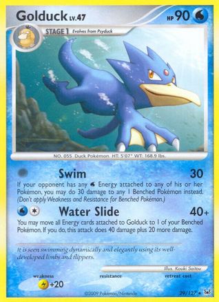 Golduck (29/127) Reverse Holofoil [Platinum] - Rare