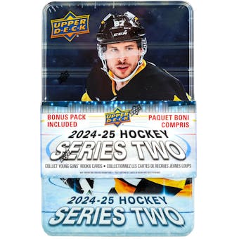 2024-25 Upper Deck Series 2 Hockey Retail Tin | Eastridge Sports Cards
