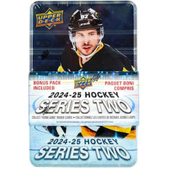 2024-25 Upper Deck Series 2 Hockey Retail Tin | Eastridge Sports Cards