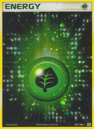 Grass Energy (101/106) Holofoil [Emerald] - Holo Rare