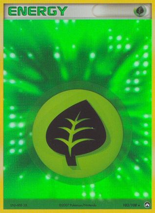 Grass Energy (103/108) Holofoil [Power Keepers] - Rare