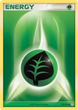 Grass Energy (123/130) Reverse Holofoil [Diamond and Pearl] - Common