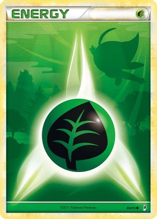 Grass Energy (88/95) Holofoil [Call of Legends] - Common