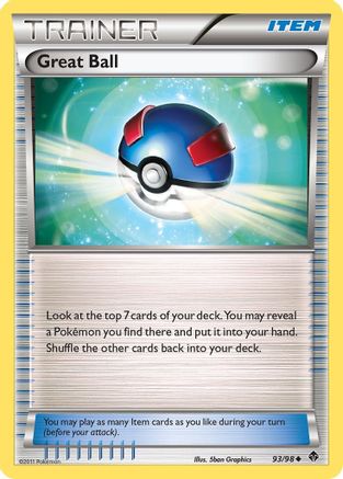 Great Ball (93/98) Reverse Holofoil [Emerging Powers] - Uncommon