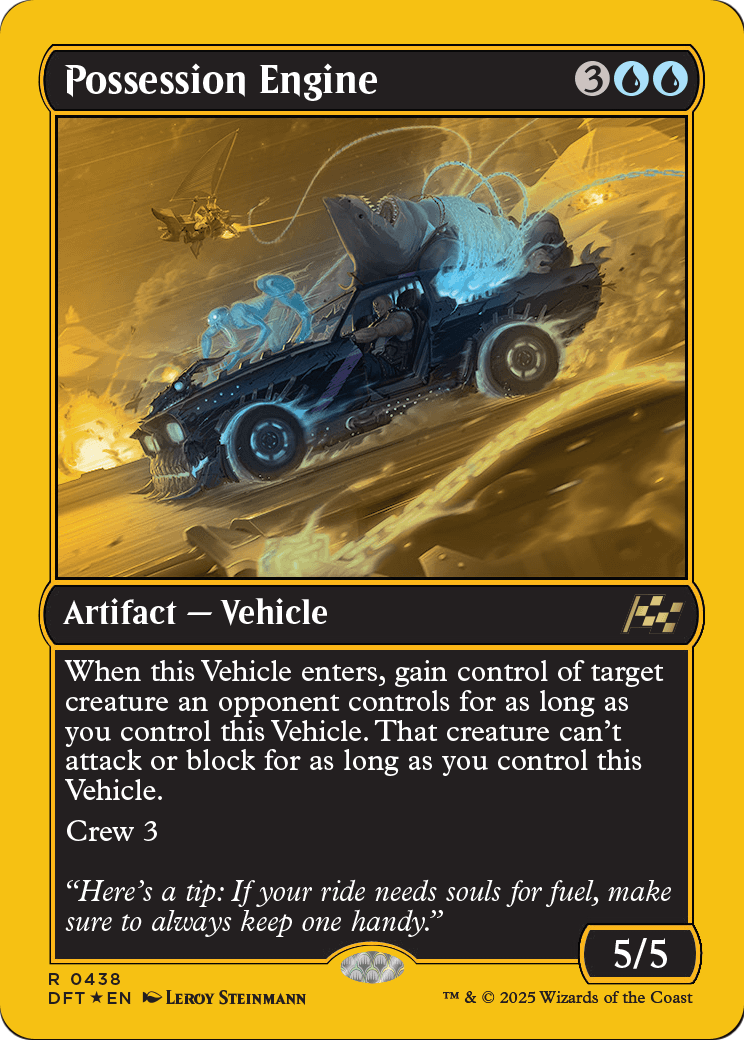 Possession Engine (First-Place Foil) (DFT-438) - Aetherdrift Foil