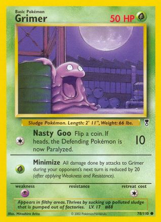 Grimer (78/110) Reverse Holofoil [Legendary Collection] - Common