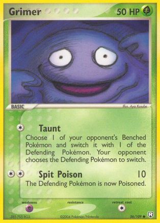 Grimer (056/109) Reverse Holofoil [Team Rocket Returns] - Common