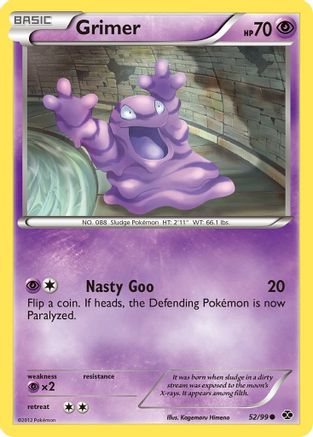 Grimer (52/99) [Next Destinies] - Common
