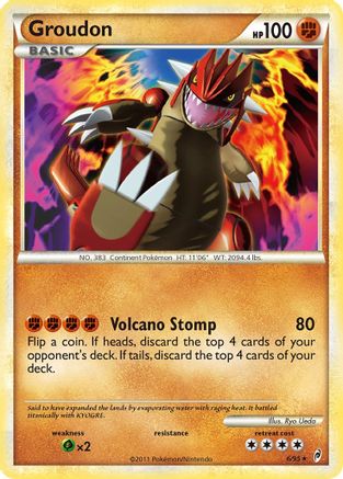Groudon (6/95) Reverse Holofoil [Call of Legends] - Holo Rare