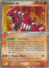 Groudon ex/100  - Holofoil Crystal Guardians - Ultra Rare