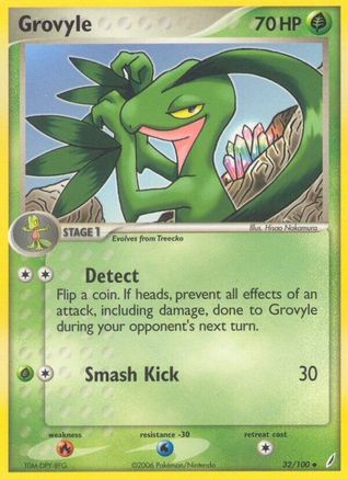 Grovyle (032/100) [Crystal Guardians] - Uncommon
