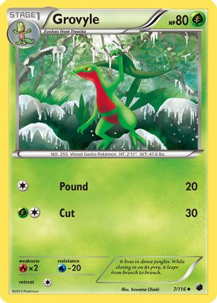 Grovyle (7/116) [Plasma Freeze] - Uncommon