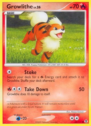 Growlithe (063/111) [Rising Rivals] - Common