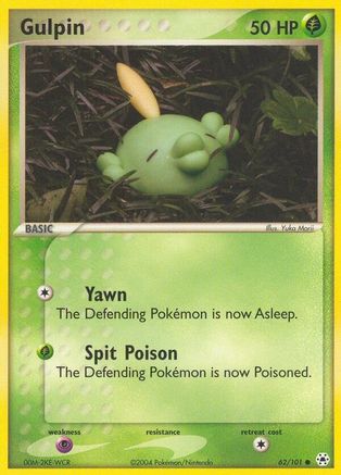 Gulpin (062/101) Reverse Holofoil [Hidden Legends] - Common