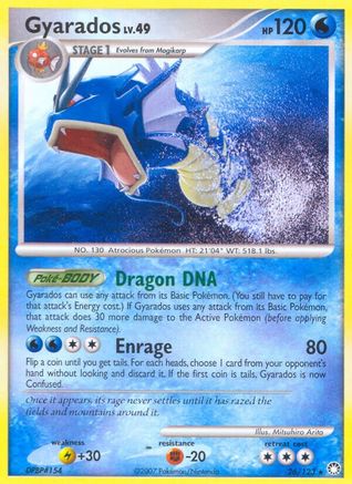 Gyarados (26/123) Reverse Holofoil [Mysterious Treasures] - Rare