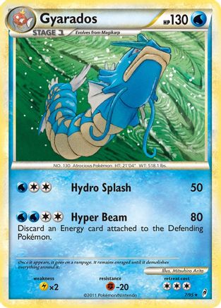 Gyarados (7/95) Holofoil [Call of Legends] - Holo Rare
