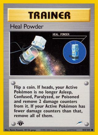 Heal Powder (104/105) 1st Edition [Neo Destiny] - Common