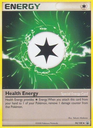 Health Energy (94/100) Reverse Holofoil [Majestic Dawn] - Uncommon