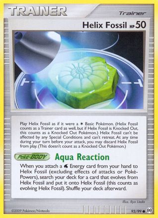 Helix Fossil (093/99) Reverse Holofoil [Arceus] - Common