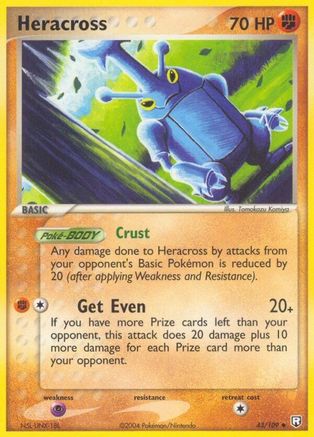Heracross (043/109) Reverse Holofoil [Team Rocket Returns] - Uncommon