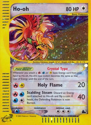 Ho-oh (149/144) Holofoil [Skyridge] - Secret Rare