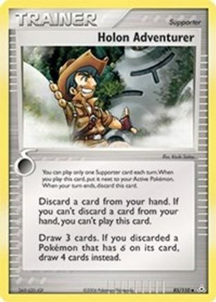 Holon Adventurer (085/110) Reverse Holofoil [Holon Phantoms] - Uncommon