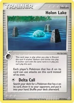 Holon Lake (87/110) Reverse Holofoil [Holon Phantoms] - Uncommon